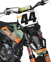 HUSQVARNA HUNTER GRAPHIC KIT - BLACK/ORANGE