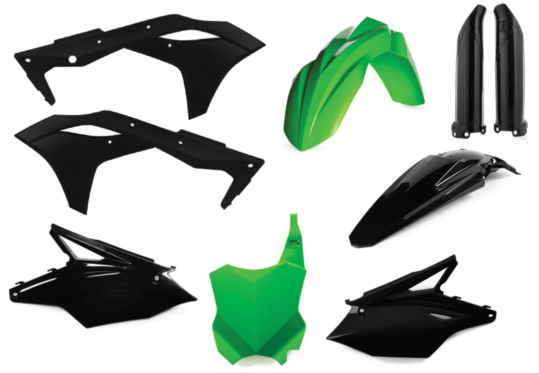 花冠 17-20 KAWASAKI KX 250F FULL PLASTIC KIT ALL COLORS - ACERBIS