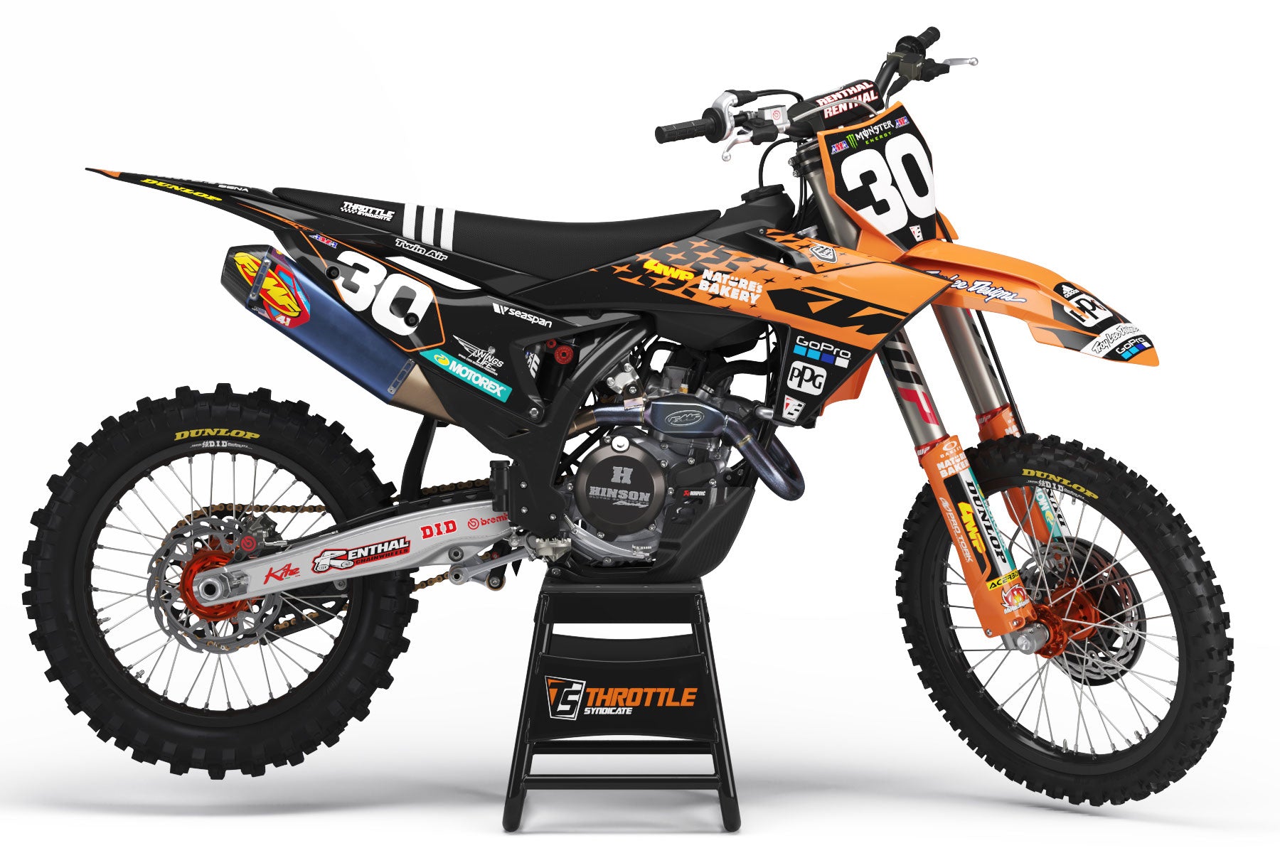 2019 TLD RACE TEAM LIMITED EDITION- BLACK/ORANGE – Throttle Syndicate