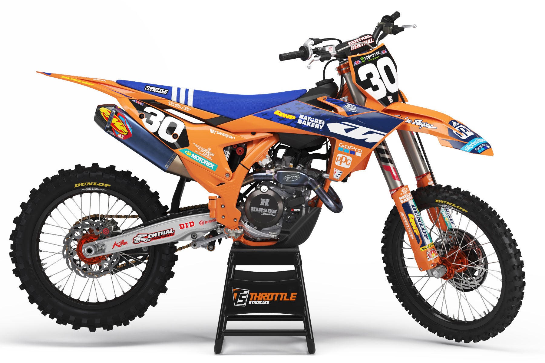 2019 TLD RACE TEAM - ORANGE – Throttle Syndicate