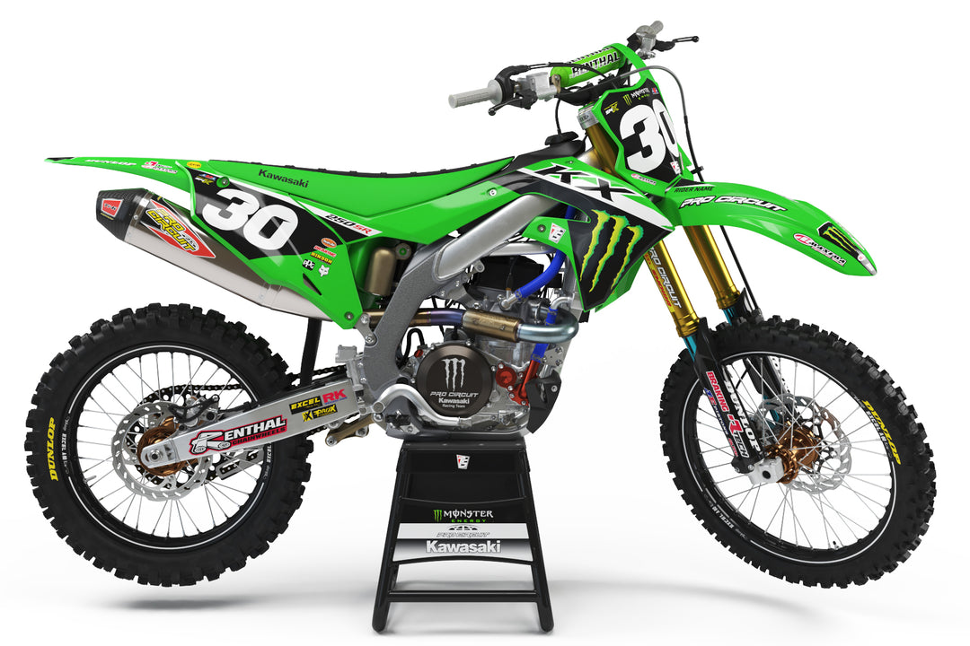 KAWASAKI 21-24 KX250 19-23 KX250 GRAPHICS PRO CIRCUIT RACE TEAM