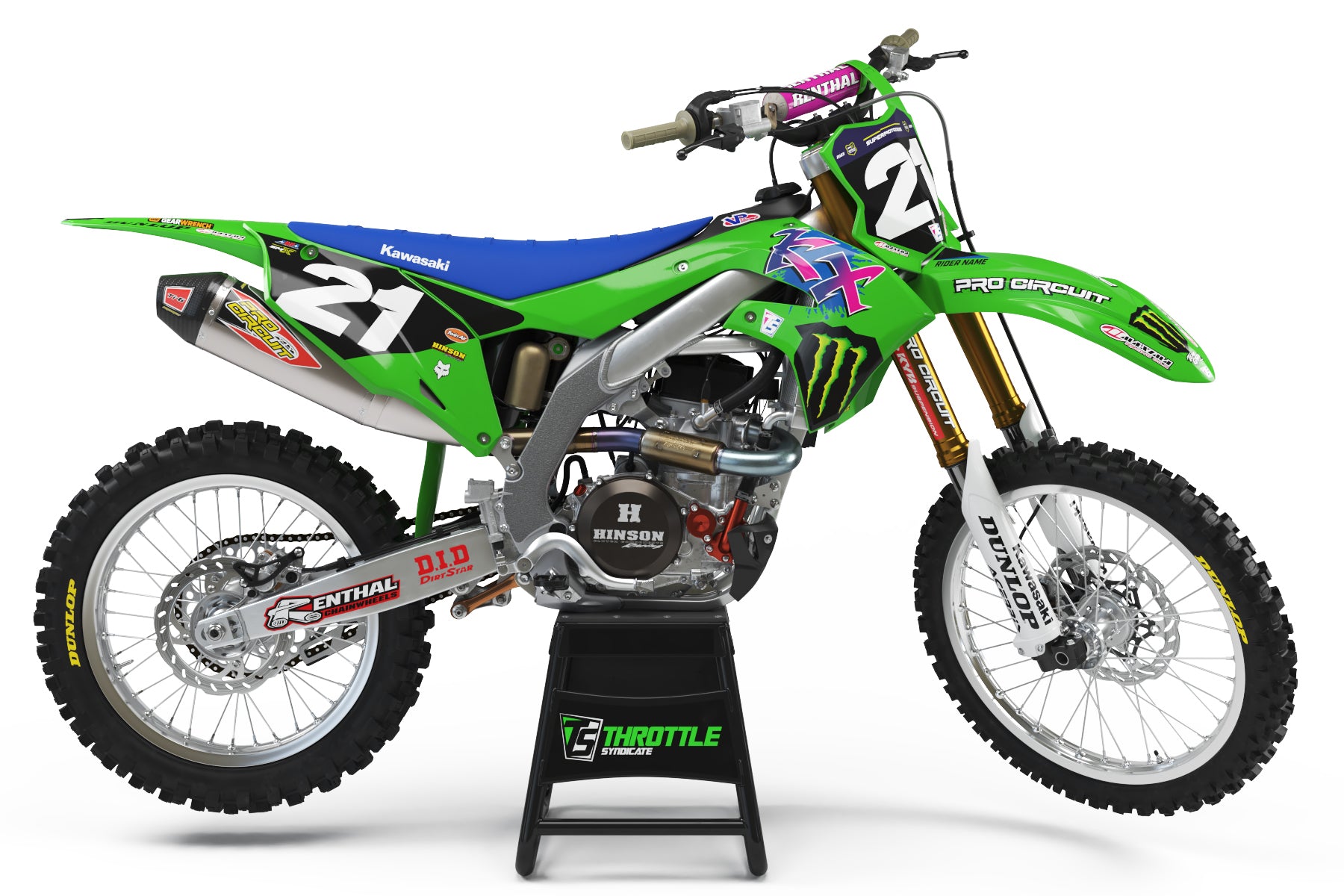 TEAM GREEN RACE TEAM - 2023 50th ANNIVERSARY – Throttle Syndicate
