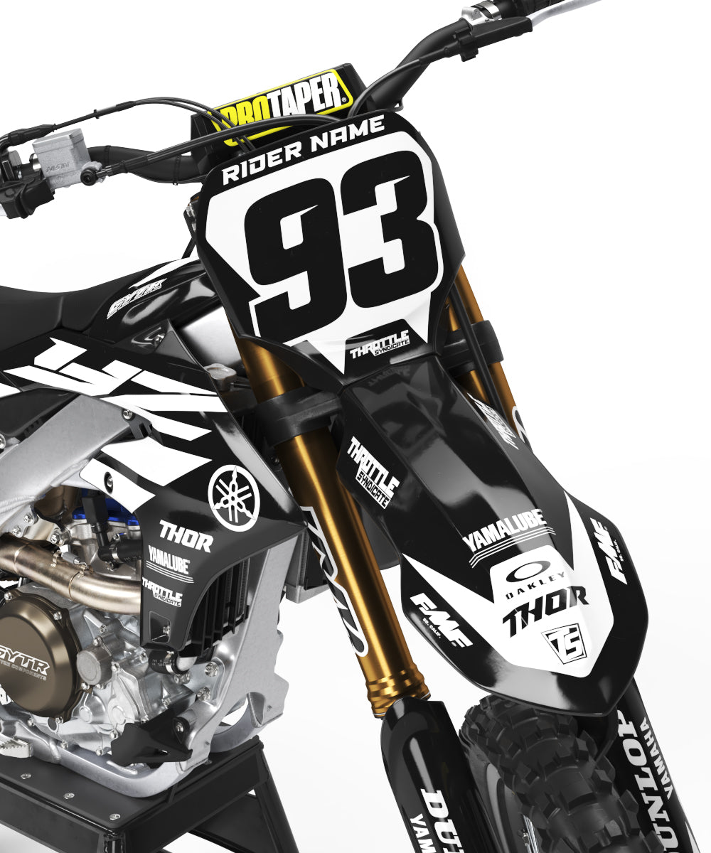 YAMAHA TRIUMPH GRAPHIC KIT - BLACK – Throttle Syndicate
