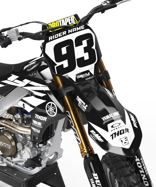 YAMAHA TRIUMPH GRAPHIC KIT - BLACK – Throttle Syndicate