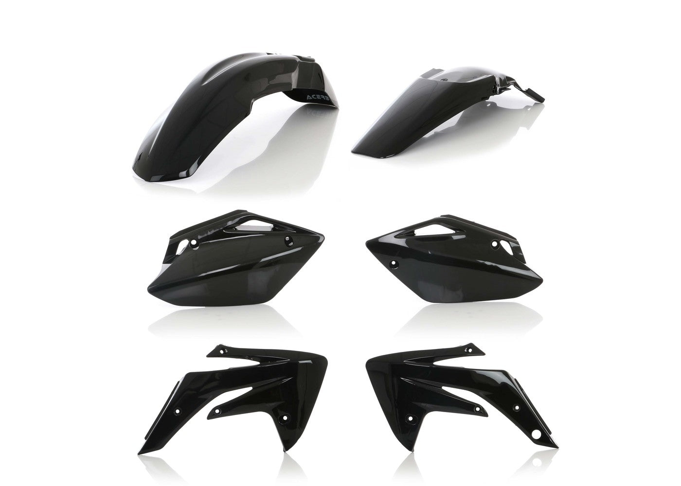 CRF150R 07-26 BLACK FULL PLASTIC KIT - ACERBIS – Throttle Syndicate
