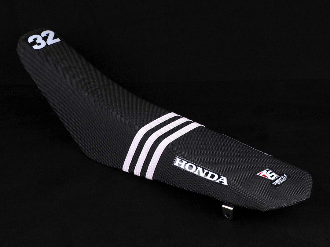 HONDA 3 RIB FACTORY ISSUE SEAT COVER - BLACK – Throttle Syndicate