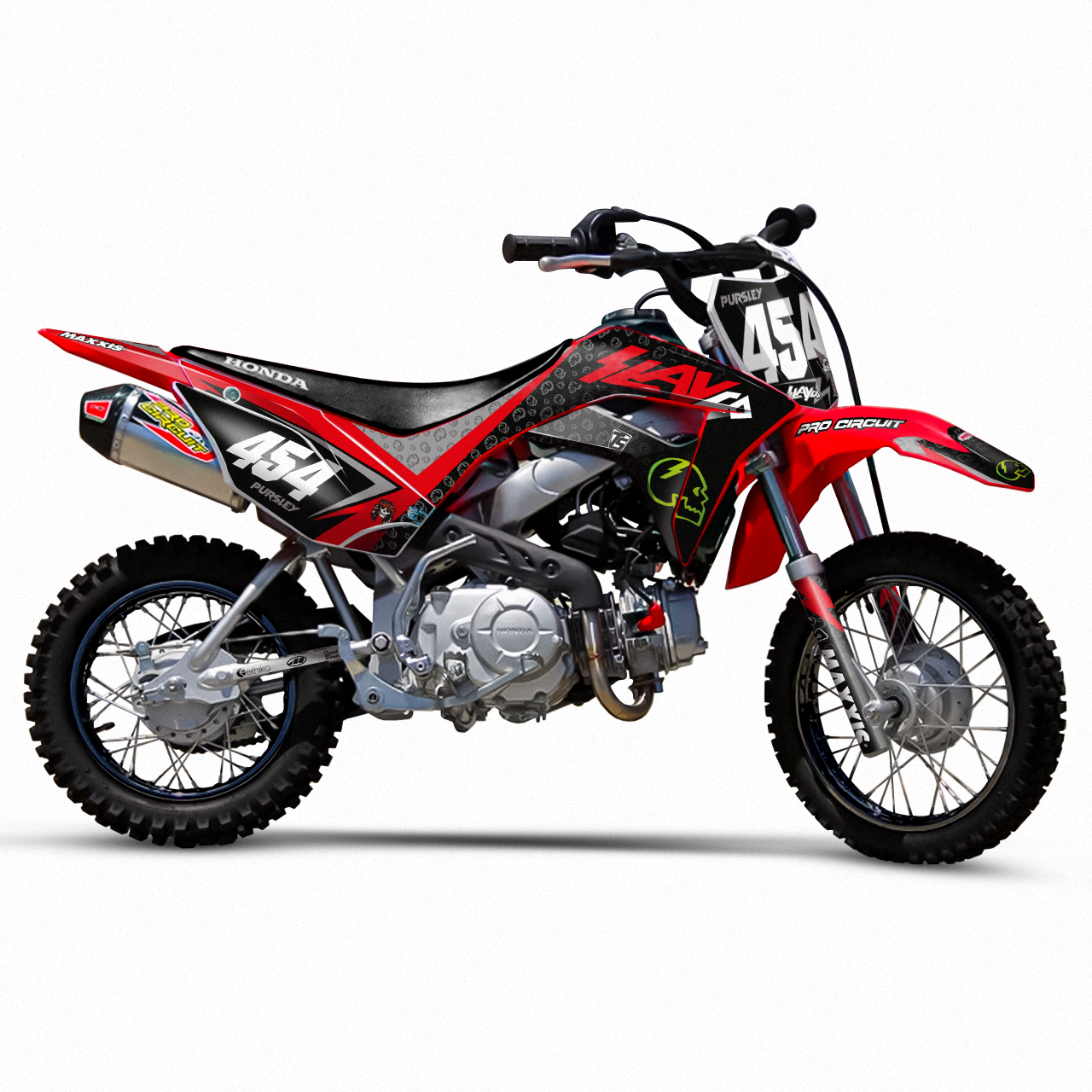 SLAYCO HONDA 110 GRAPHIC KIT – Throttle Syndicate