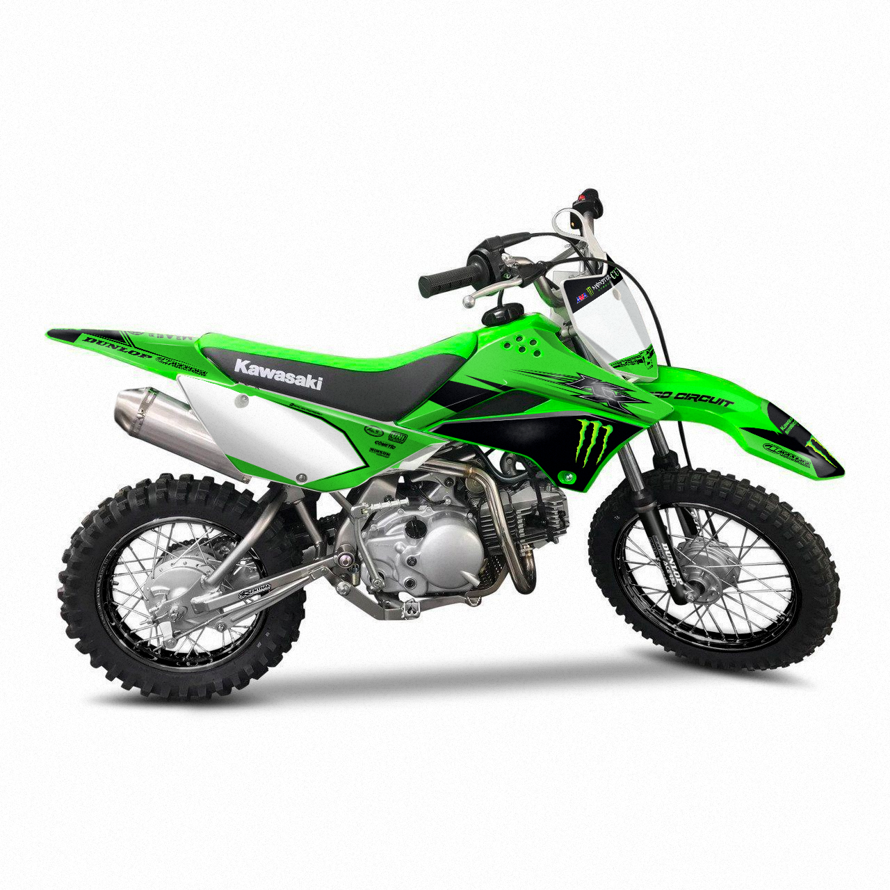 TEAM GREEN RACE TEAM KLX 110 MEC 2018 Throttle Syndicate