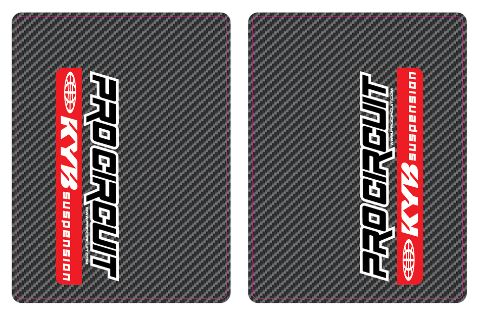 PRO CIRCUIT KYB FORK TUBE DECALS - CARBON FIBER – Throttle Syndicate