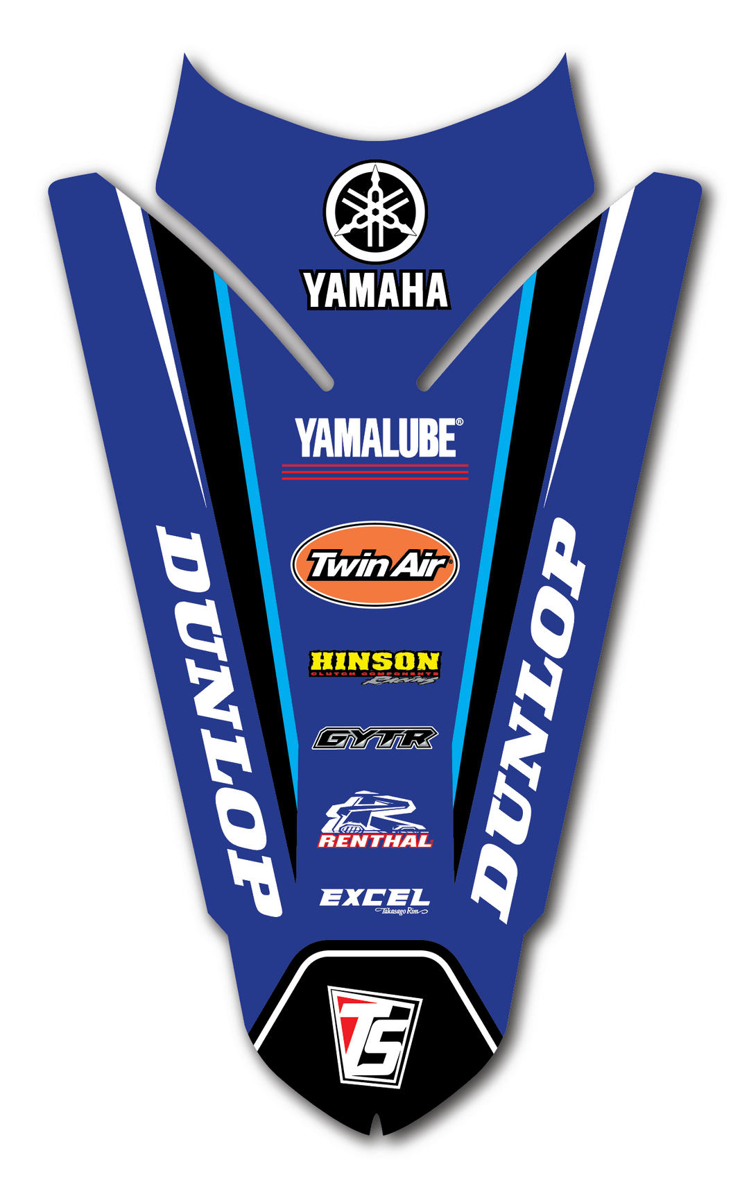YAMAHA REAR FENDER DECALS - STANDARD – Throttle Syndicate