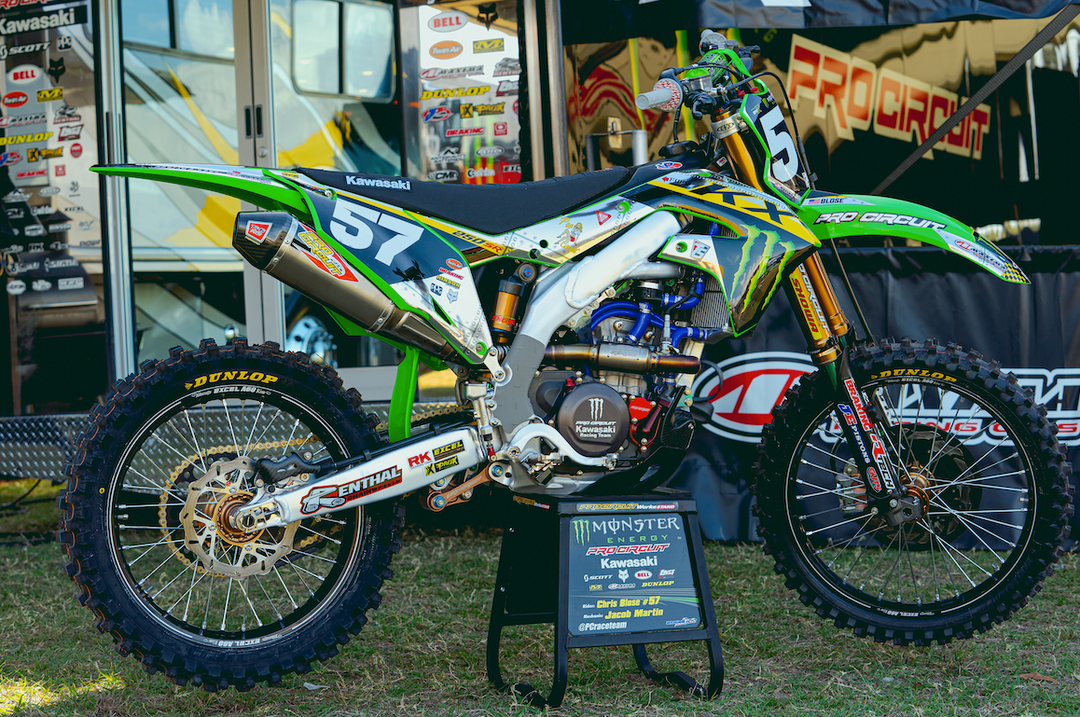KAWASAKI 21-24 KX250 19-23 KX450 GRAPHICS PRO CIRCUIT RACE TEAM