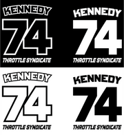 JERSEY NAME AND NUMBER - BLOCKER
