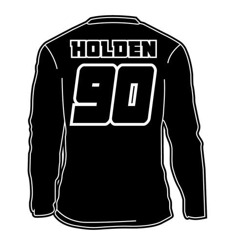 JERSEY NAME AND NUMBER - LEGION