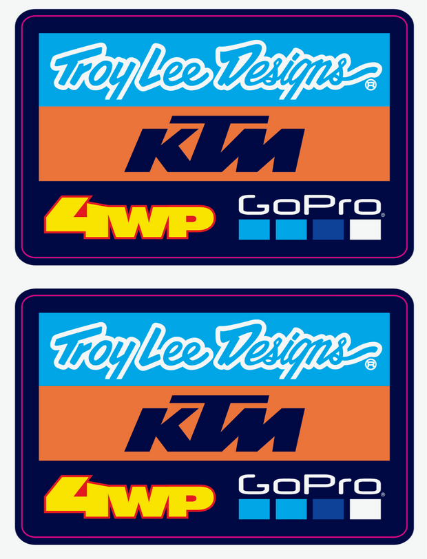 TLD TEAM BADGE DECALS