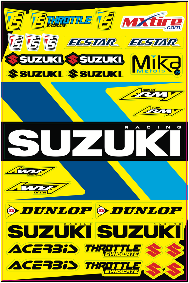 Suzuki aRMy Decals