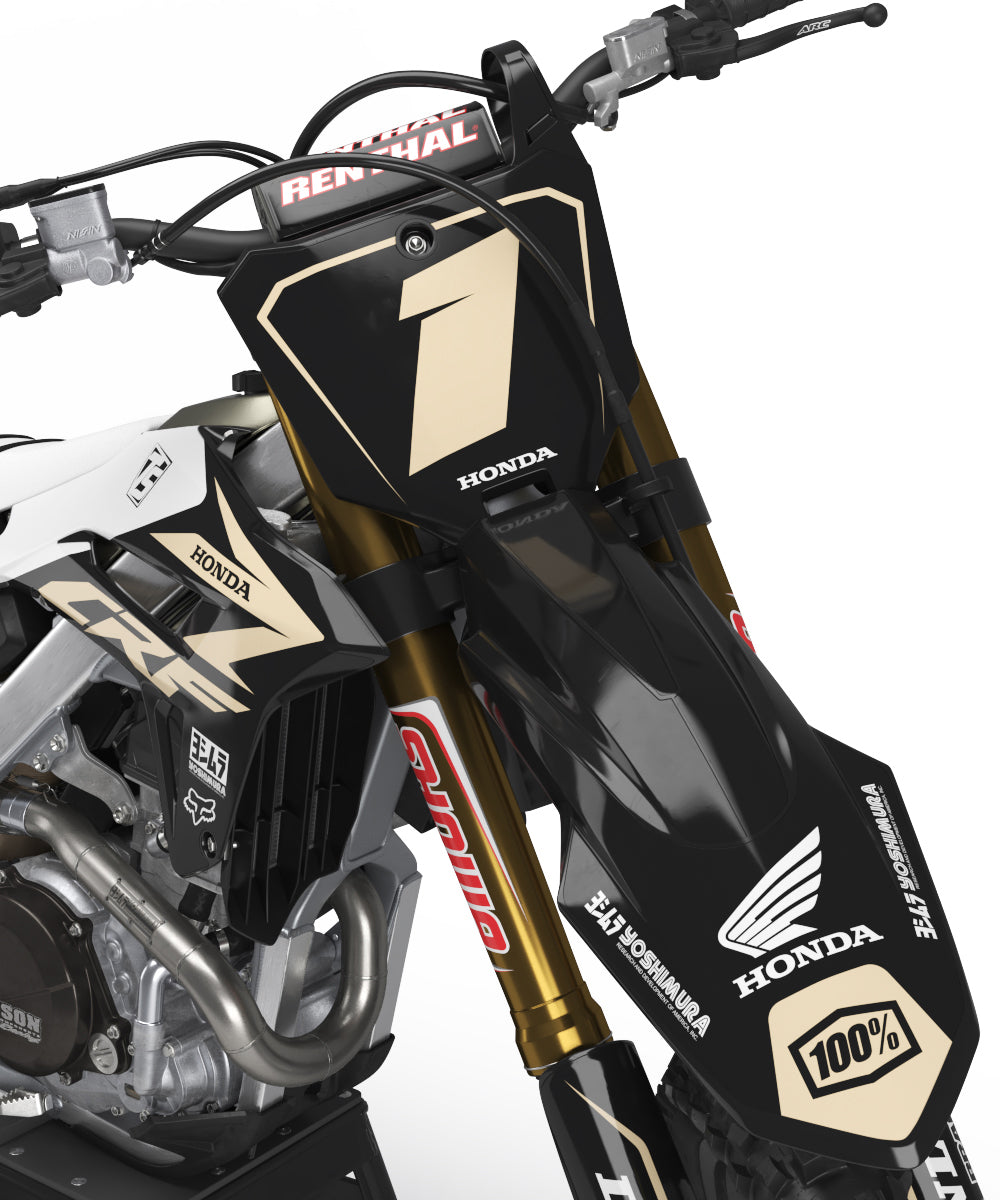 HONDA AERO GRAPHIC KIT - White / Black – Throttle Syndicate