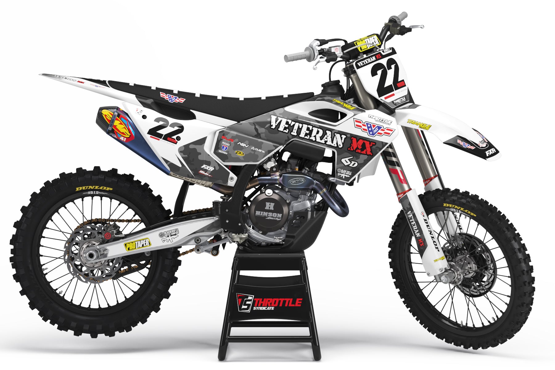 VETMX URBAN CAMO GRAPHIC KIT - ALL MODELS – Throttle Syndicate