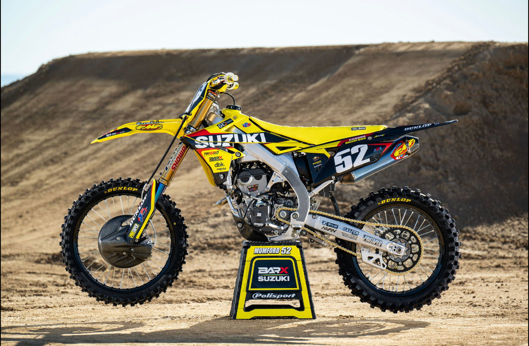 BARX SUZUKI TEAM GRAPHIC KIT - 2023 – Throttle Syndicate