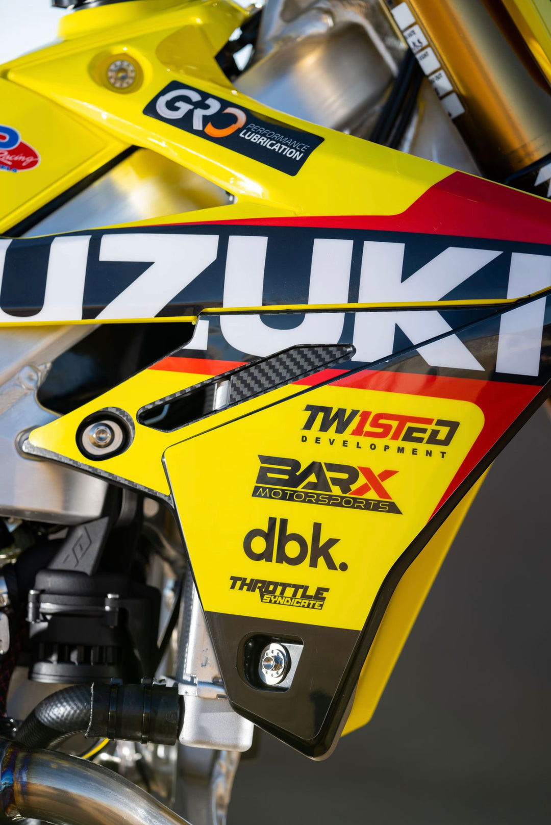 BARX SUZUKI TEAM GRAPHIC KIT - 2023 – Throttle Syndicate