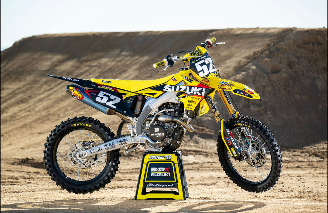 BARX SUZUKI TEAM GRAPHIC KIT - 2023 – Throttle Syndicate