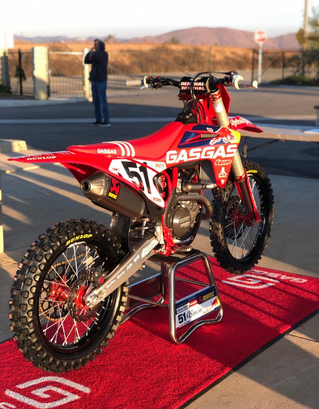 TLD GAS GAS 3 RIB FACTORY ISSUE SEAT COVER- CUSTOM COLORS