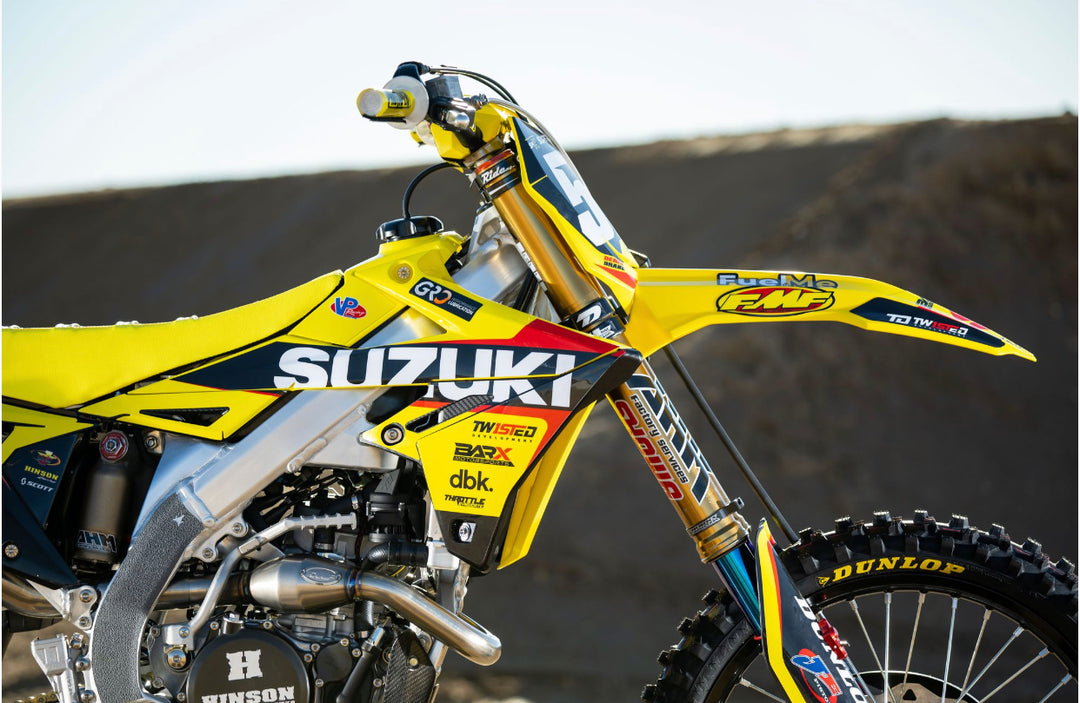 BARX SUZUKI TEAM GRAPHIC KIT - 2023 – Throttle Syndicate