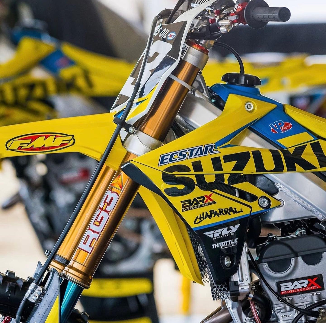 BARX SUZUKI TEAM GRAPHIC KIT - 2021 – Throttle Syndicate