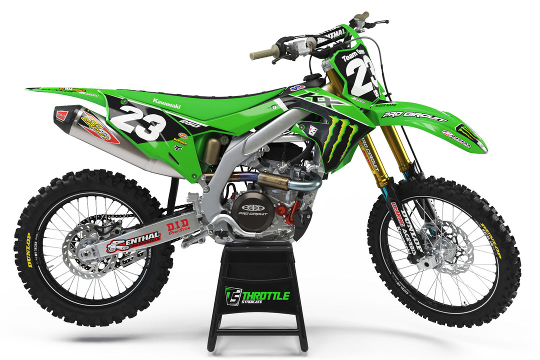 PRO CIRCUIT / TEAM GREEN FACTORY ISSUE GRIP SEAT COVER - 2022