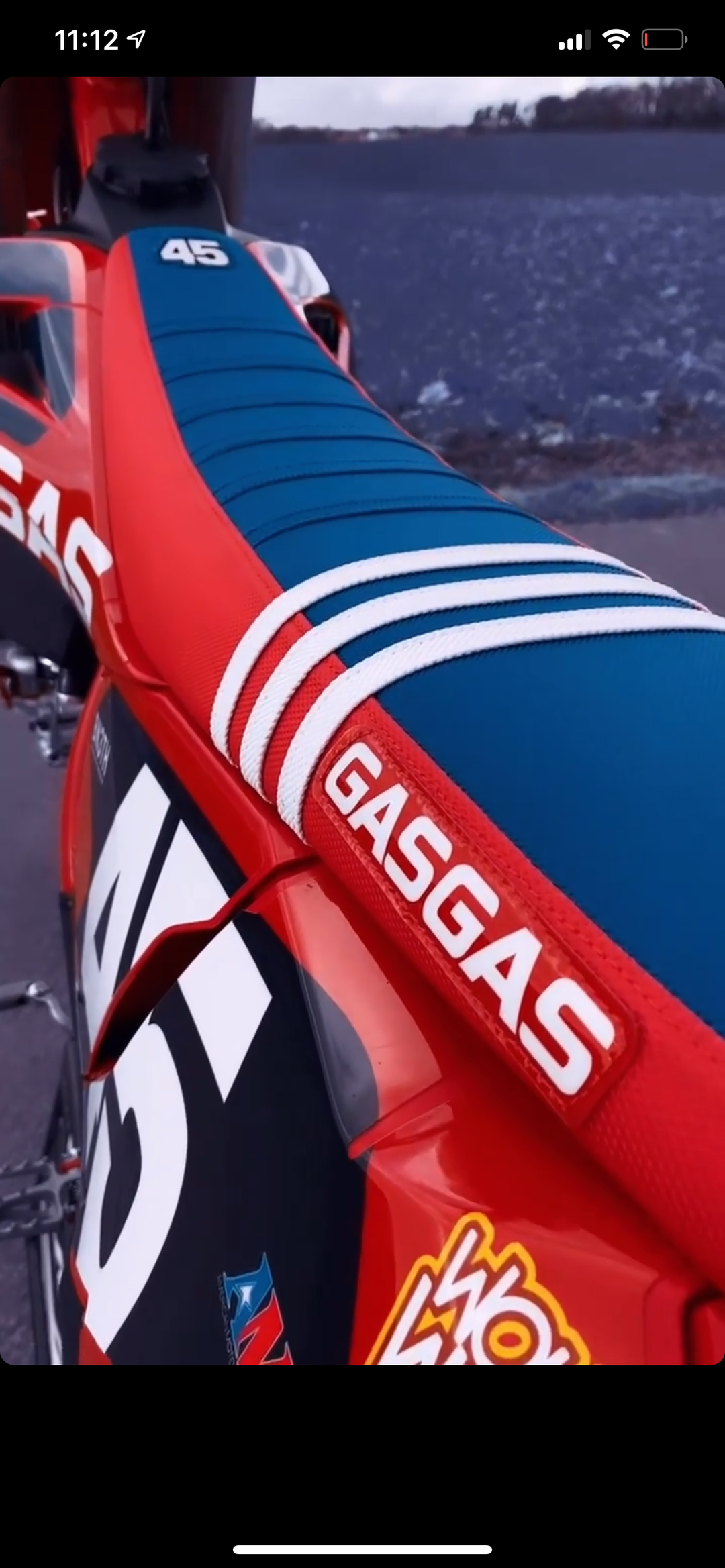 TLD GAS GAS FACTORY ISSUE SEAT COVER - 2022 – Throttle Syndicate