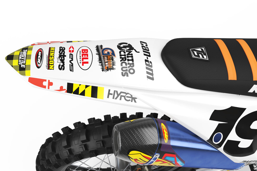 TRAVIS PASTRANA KTM GRAPHIC KIT – Throttle Syndicate