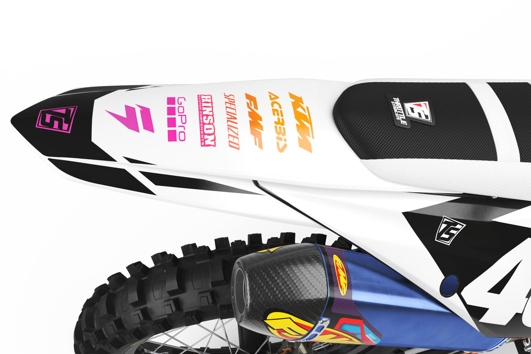 KTM VICES GRAPHIC KIT - TECHNO ORANGE – Throttle Syndicate