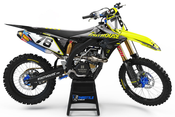 FASTHOUSE SUZUKI GRAPHIC KIT – Throttle Syndicate