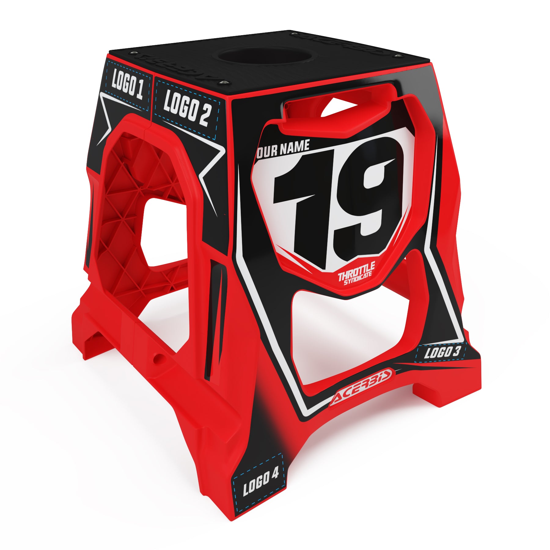 CUSTOM ACERBIS 711 BIKE STAND - FRONTLINE – Throttle Syndicate