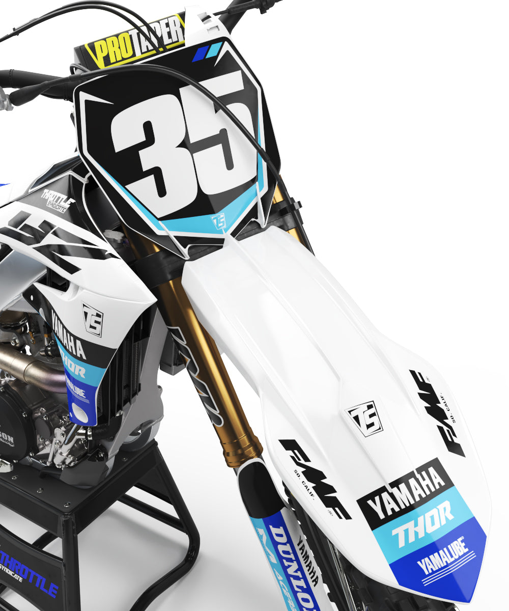 YAMAHA LINK GRAPHIC KIT - WHITE – Throttle Syndicate